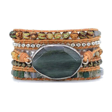 Unique Druzy Wrap Bracelet-Your Soul Place